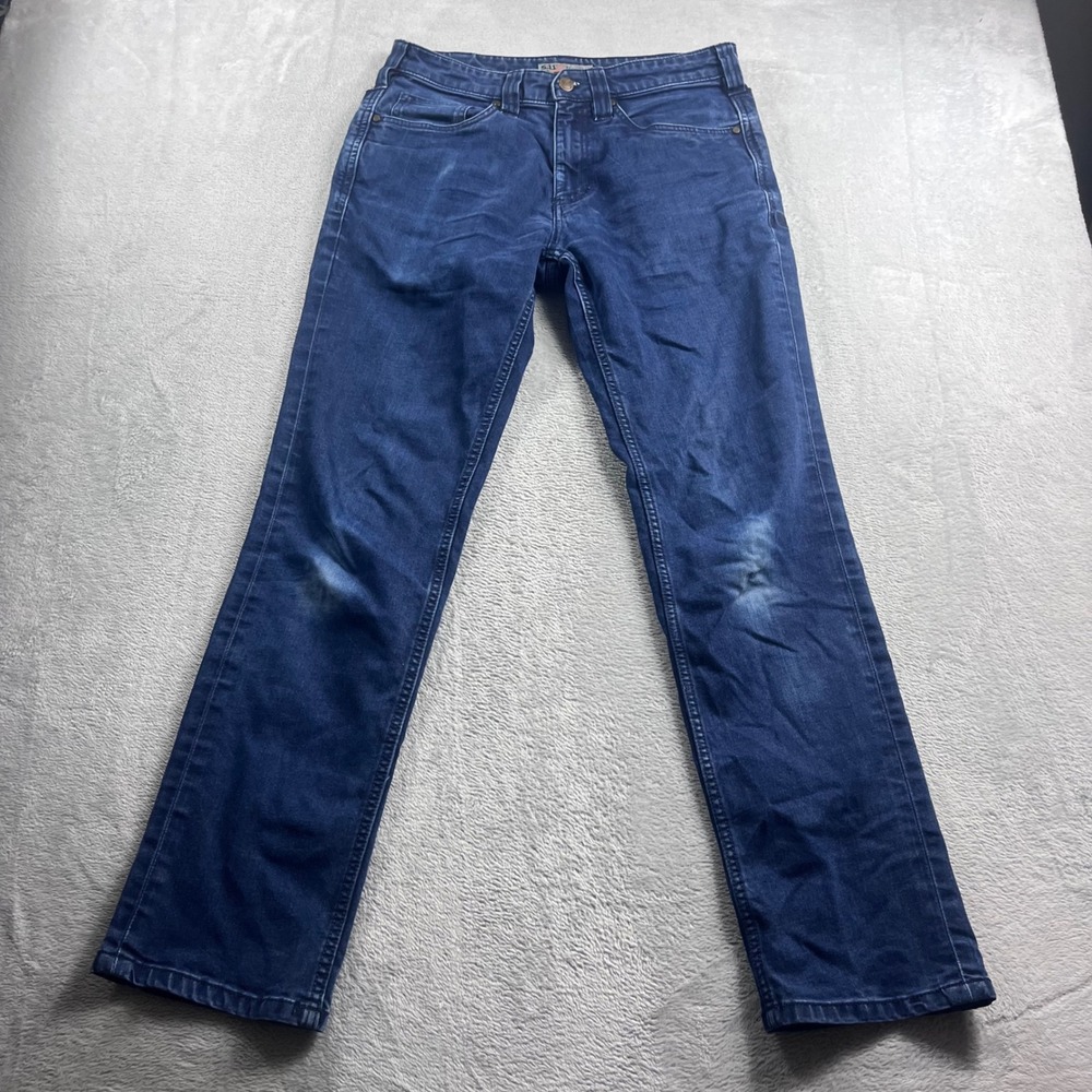 5.11 Tactical Defender-Flex Slim‎ Fit Jeans Mens 30x32 Indigo Blue 74465